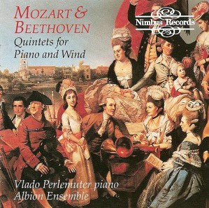 Mozart and Beethoven Quintets for Piano and Wind