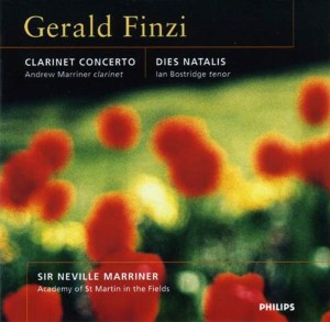 Finzi: Concerto for Clarinet and String orchestra / Dies Natalis